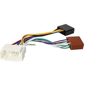 vhbw Autoradio ISO-adapter compatibel met Opel Agila B vanaf 2008 automodel