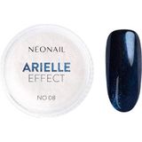 Arielle - Effect 08 - Nagelversiering - Blauw/Wit - Glitterstof