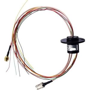 Analoge Signaal-schuifring HD 1 kanaal SDI + 6 kanalen 2A camera rocker transmissie analoog signaal machine dome glijring