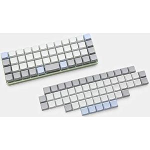 YMDK XDA DSA Blank PBT Keycaps Geschikt voor Ortholineaire Layout MX Keyboard XD75 ID75 Split36 Split46 Planck Preonic Niu40 (alleen keycap)