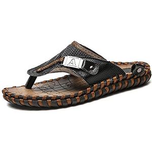 EKsma Vrijetijdsschoenen voor heren, strandschoenen, outdoor herenschoenen, Zwart, 44 EU