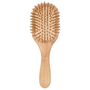 1 stuk houten kam professionele gezonde peddel kussen haaruitval massage borstel haarborstel kam hoofdhuid haarverzorging gezonde bamboe kam (maat : B)