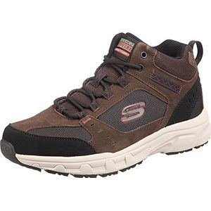 Skechers Oak Canyon-Ironhide Hi-Top sneakers voor heren, Choc Chocolade, 46 EU