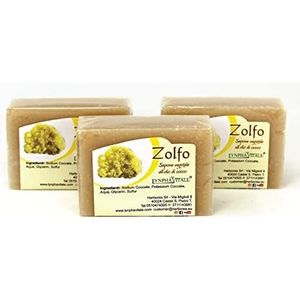 Lynpha Vitale - Zwavelzeep – 100% natuurlijke zeep – 3 stuks per 100 g