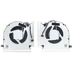 Laptopkoeler CPU GPU-koelventilator voor MSI GE66 GP66 GL66 MS-1541 1542 N453 N454(CPU AND GPU)