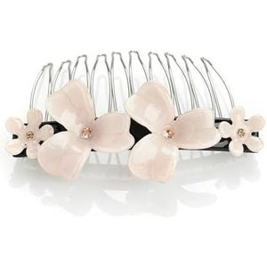 HTYHZIMS Haar Kant Kam Haar Clip Kammen Bruiloft Haar Kam Pony Clip Haar Clip Insert Kam Voor Vrouwen, Bruid, Eén maat, Acetaat, agaat