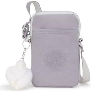 Kipling Tally telefoontassen voor dames, teder grijs, 10 cm L x 16,75 cm H x 0,75 cm D, Tender Grijs, 4.25''L x 6.75''H x 0.75''D