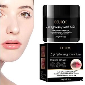 Donkere lipverlichter - Lightening Lip Scrub Balm met Extracten van Aloë Vera Ananas | 20g Dark Lip Lightener Scrub voor doffe, droge, donkere lippen160/200) Holexty