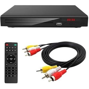 Multiregionale Full HD 1080P Home DVD-speler Multimedia Digitale TV-schijfspeler Ondersteuning DVD CD MP3 MP4 RW VCD Home Theatre-systeem