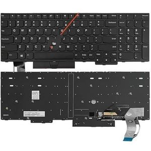 Laptoptoetsenbord voor Lenovo Thinkpad E580 E585 T590 E590 E595 L580 L590 P52 P53 P72 P73 R590 T15 P15S(Can be installed)