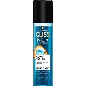 GLISS KUR Express-Repair-spoeling Aqua Revive, verpakking van 6 (6 x 200 ml)