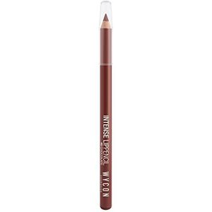 WYCON Cosmetics INTENSE LIP PENCIL lippenstift van hout met hoog schrijven en nauwkeurige lijn, extreem gladde en comfortabele textuur, 45 chocolade