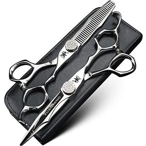 CNC Craft Haar Snijden Schaar 6 ""JP440C Staal Professionele Haar Snijden Schaar En Dunner Schaar, Haar Modellering Tool Schaar (2 stuks)