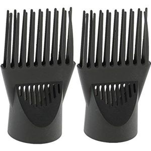 2 Stuks Universele Kappers Salon Föhn Diffuser Blow Kam AttachmentHoge Kwaliteit Haar Styling Nozzle Tool Dual Grip