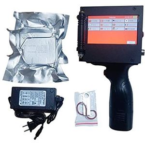 50.8mm Mobiele Draagbare Hand Jet Handheld Thermal Variable Inkjet Printer Logo QR Bar Batch Codenummer Logo Vervaldatum Label,Langdurige Prestaties(A set with ink)