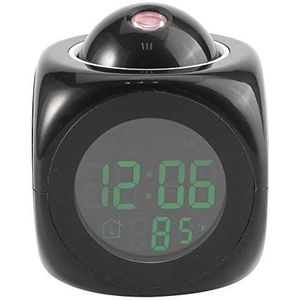 LED Projectie Klok - Multifunctionele Digitale LCD Wandprojectie Voice Talking Temperatuur Display LED Wekker