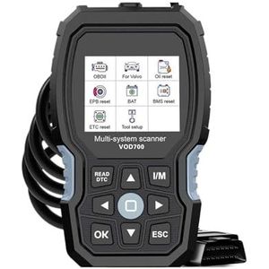 Diagnose van Autostoringen， VOD700 ODB OBD 2 Diagnosetool Volledig systeem OBDII-scanner ABS SRS TPMS EPB Olie reset scantool
