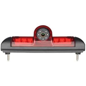auto Achteruitrijcamera 1080P Auto Remlicht Achteruitrijcamera Voor Fiat Voor Ducato Voor Peugeot Voor Boxer Voor Citroen Voor Jumper 2007-2018 Parkeercamera(Golden lens)