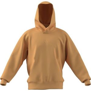 adidas Hombre ALL SZN FLEECE HOODIE, Semi Ice Tangerine, XXL