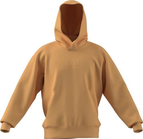 adidas Hombre ALL SZN FLEECE HOODIE, Semi Ice Tangerine, XXL