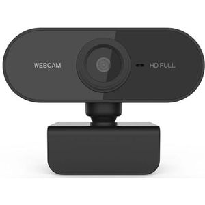1080P Full HD-webcam met microfoon USB-webcam for pc, Mac, laptop, desktop, minicamera