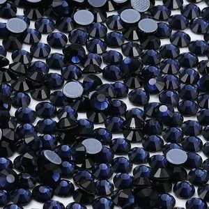 SS6-SS20 1440 stuks/zak hotfix glazen ronde strass steentjes trouwjurk decoratie kristal voor nail art doe-het-zelf accessoires-Montana-SS20(4.6-4.8mm)-1440 stuks