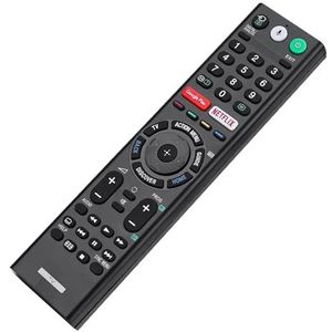 1 st RMF-TX200P Spraakgestuurde Afstandsbediening Vervangt for Smart LED TV KD75X9400D KD85X8500D KD49X8000D FW65X9001E FW65X8501E FW55X9001E