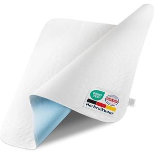 Sleepzen - Matrasbeschermer 140x200cm 100% biologisch katoen met Oeko-Tex®-certificaat - Bescherming tegen huisstofmijt, hypoallergeen, ademend, geruisloos - Gemaakt in Europa - Hoeslakenformaat