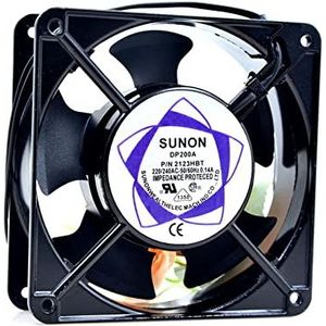 12038 220/240V cabinet fan DP200A 2123HBT double ball axial flow fan