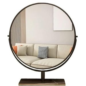 AOUHRHQPM Make-up spiegels desktop high definition slaapkamer kaptafel huishoudelijke grote draaibare make-up spiegels (40 x 50 cm D) (maat: 50 x 60 cm)