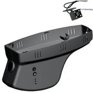 Auto Road Record WiFi DVR Dash Camera Rijvideorecorder Compatibel met BMW X1 E84 X5 F15 X6 E71 E72 2008~2015(Front And Back)