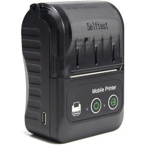 Draagbare Mini 58mm Kassabon Thermische Printer Handheld Bluetooth Kassier Ticket Rekening Printer Compatibel