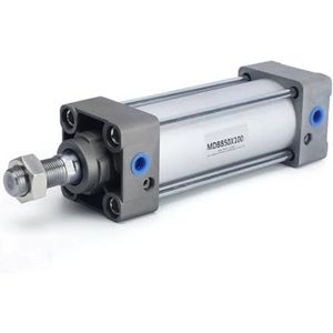 SFJSFIMQ Grote Thrust Standaard Lucht Pneumatische Cilinder Zuiger MDBB32/40/50/63/80/100-25Z/50/75/100Z/125/150Z/175/200/250Z Slag (MDBB100 boring 100mm))