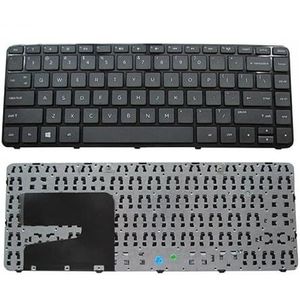 Amerikaans Engels toetsenbord met frame voor HP Pavilion 14-r001tu 14-n056sa 14-N019NR ZWART