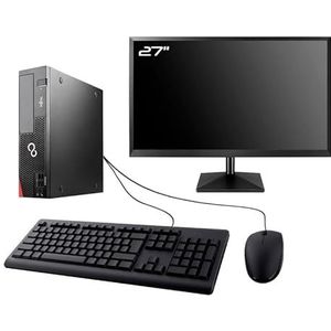 PC Fujitsu D556 DT Gaming Display 27 inch RTX 3050 i5-6500 RAM 16GB 1TB SSD W11 WiFi (gereviseerd)