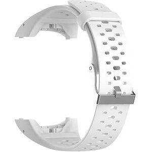 INF Vervangende zwarte siliconen band compatibel met Polar M400 M430 horlogeband met verwisselbare band voor dames en heren