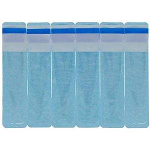 Lantelme 100 stuks hygiënische thermometerhoezen met glijmiddel – universeel geschikt, latex- en BPA-vrij, steriel en veilig voor digitale koortsthermometers