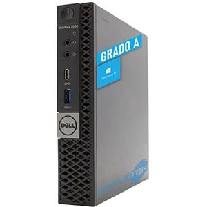 Micro PC Desktop DELL OptiPlex 7050 | Core i7 tot 4,20 GHz Windows 11 Pro | 16 GB RAM SSD 256 GB | USB TypeC HDMI Mini Computer vaste bureau (gereviseerd)