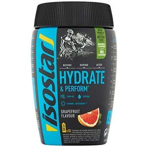 6x Isostar Hydrate & Perform Grapefruit 400 gr
