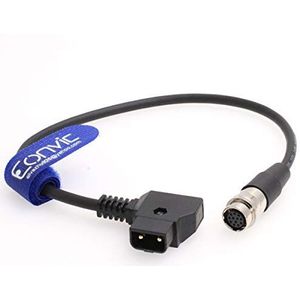 Eonvic Anton Bauer Power D-Tap naar 12 Pin Hirose kabel voor B4 2/3 ""Lens