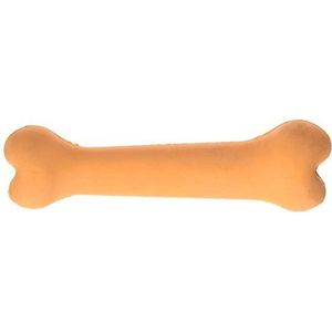 Simply Fido Rubb N Roll Bone Huisdier speelgoed, 6-inch, oranje