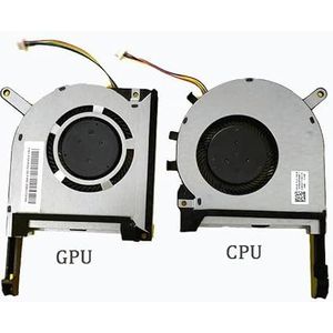 Laptop CPU GPU koeling koeler ventilator voor Asus FA506 FA506IV FA706 TUF A15 F15(GPU CPU)