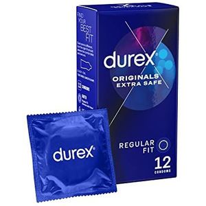 Durex Extra veilige condooms, elk 12, helder, (Pack van 1)