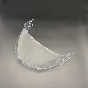 Motorhelm vizier lens, Helmvizier, D Skwal Helmvizier for Shark Skwal/Spartan/D-Skwal 2 Hoge Sterkte Viseira Capacete Motorhelm Accessoires (Zwart - Alleen for Gebruik overdag)(Clear-day and Night)