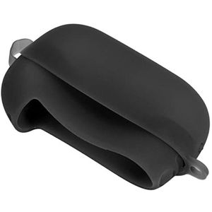 Siliconen beschermhoes, zachte anti-botsing oplaadcase, siliconen hoes voor GO 2 camera oplaadcase (zwart)