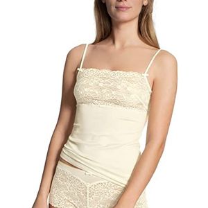 CALIDA - Sensual Secrets - Spaghettitop - Albast Crème - Katoen