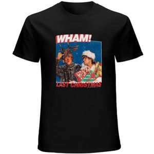 Wham Last Christmas Lyrics Adult T Shirt Black M