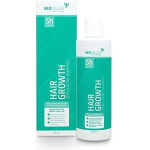 Neofollics Haargroei Shampoo - 250 ml - shampoo tegen haaruitval, 90% rapporteerde een verbetering na 90 dagen, 80% ervaarde meer haargroei