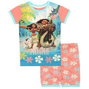 Disney Meisjes Moana Pyjama, Blauw, 8-9 jaar