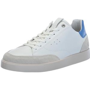 ECCO Heren Street Lite Court Sneaker, Shadow White/White/Regatta, 6/6.5 UK, Schaduw Wit Wit Regatta, 6/6.5 UK